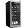 Nutrichef 18Bottles Compressor Wine Cooler Dual-Zo, PKCWCDS185 PKCWCDS185